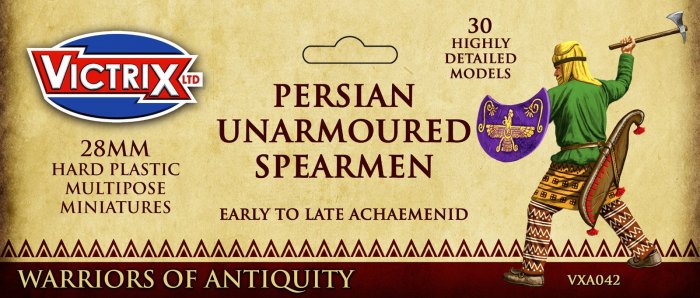 Victrix: Persian Unarmoured Spearmen