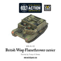 British Army: Wasp Flamethrower Carrier