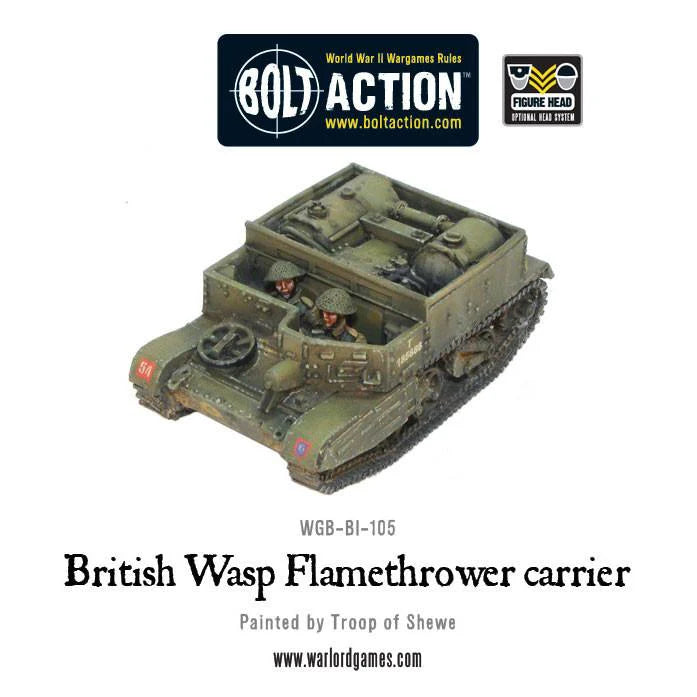 British Army: Wasp Flamethrower Carrier