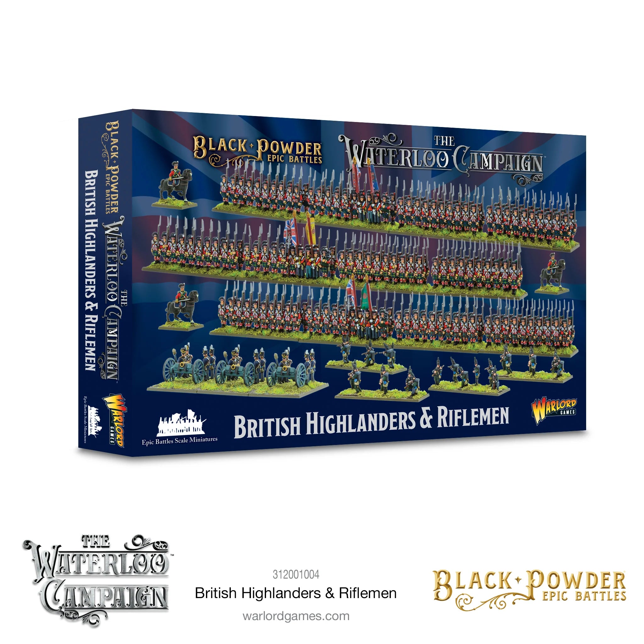 The Waterloo Campaign: British Highlanders & Riflemen