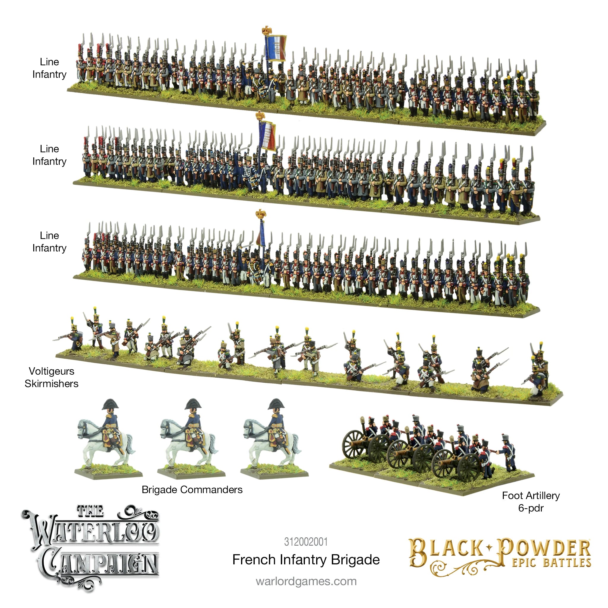 The Waterloo Campaign: French Infantry Brigade