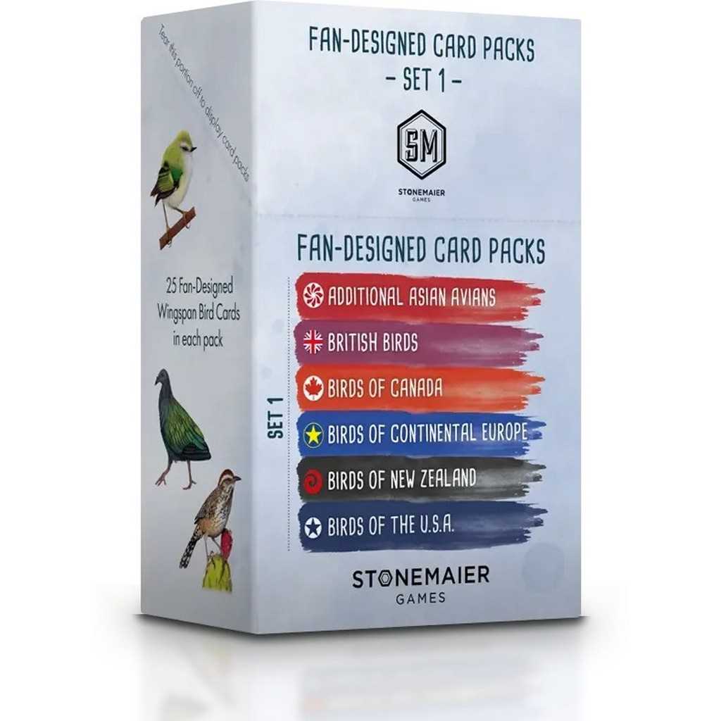 Wingspan: Fan-Designed Card Packs (6 Packs)