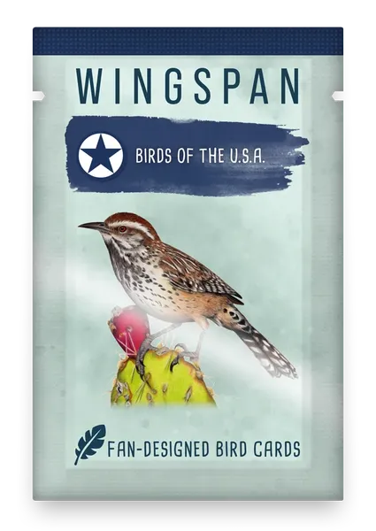 Wingspan: Fan-Designed Card Pack: Birds of the U.S.A.