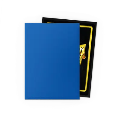 Card Sleeves: Dual Matte Standard 100 Wisdom Blue