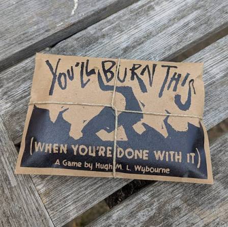 You'll Burn This RPG